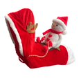 thumbnail image 4 of Santa Claus Dog Costume Christmas Pet Clothes  Party Pet Cosplay Costumes for Small Medium Large Dogs Cats, 4 of 4