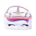 thumbnail image 1 of Claire's Étui de Beauté Princesse Unicorn en Peluche, 1 of 2