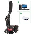 thumbnail image 4 of 64Bit PC USB Handbrake,2 in 1 Racing Games Handbrake for G27 G25 G29 T500 T300 FANATECOSW LFS,for Wins,PC Sim Racing Game Handbrake,Plug and Play, 4 of 7