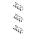 thumbnail image 4 of maskred 10 Pieces Bike V Brake Noodles Wear-resistant Friction Reducing Insulated Cable Guide Pipe Cycling Front Rear Type 3 3Set, 4 of 6
