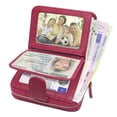 thumbnail image 4 of Credit Card Case Rfid Protection Card Holder Wallet Women Leather With 12 Cards 4 Id Windows & 2 Money Coin Pocket Compartments Wallet Women Small Wallet Women, 4 of 7