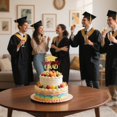 thumbnail image 2 of Graduation Cake Toppers Decorations For Party Desserts Baking Supplies Sweet Celebration Insert, 2 of 4
