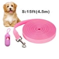 thumbnail image 1 of CNKOO 2 Pieces Of Dog Leash Portable Dog Poo Bag  15ft/20ft/30ft Outdoor Dog Leash  Outdoor Dog Training Leash  Tracking Leash Extended Dog Training Leash  Dog Free Play, 1 of 7