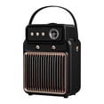 thumbnail image 1 of Spray Humidification Fan Heater 1200W High-Power Heating Heater Small Household Tabletop Timing Heater Space Heater Small, 1 of 4