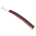 thumbnail image 1 of Bobby Pins Strass Cristal Exécution Exquise Mousseux Design Simple Épingles à Cheveux Barrette Coiffure Ornementsmerveilleux Cadeau Rouge Foncé, 1 of 6
