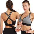 thumbnail image 2 of CAROOTU Ultra Fit Shockproof Sports Bra Comfortable Women Sports Bra Support, 2 of 6