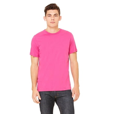 Produit de Marque Bella + Canvas T-Shirt Jersey Unisexe à Manches Courtes - Baie - 3TG - (Économies Instantanées de 5 % et Plus)
