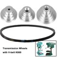 thumbnail image 3 of MYG Pagoda Pulley Wheel V Type Belt Set Transmission Wheel for Benchtop Drill Press, 3 of 9