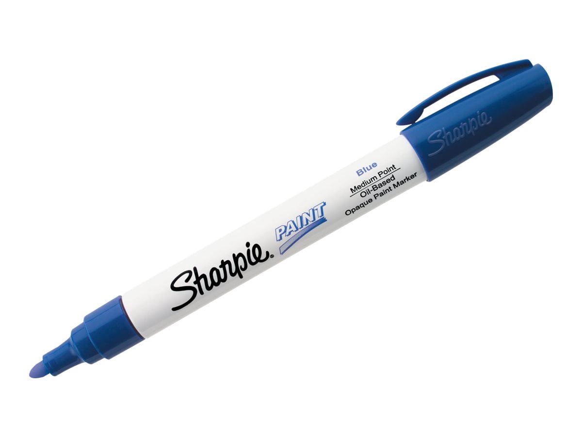 Sharpie Paint - Marqueur - permanent - Bleu - Encre à Base d'Huile - Moyen