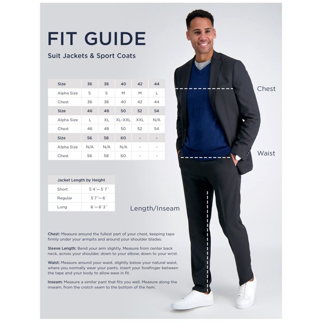 Haggar Men's Smart Wash Repreve Suit Separate Pant Slim Fit