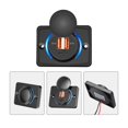 thumbnail image 4 of 12V Power Adapter Dual USB Car Charger Car Cigarette Lighter Socket For Marine Motorcycle Boat RV Modification Charger ,Variety of Features, 4 of 6