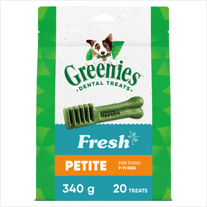 Greenies Fresh PETITE Oral Care Natural Dental Adult Dog Treats