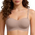 thumbnail image 1 of Kyusrd Front Closure Bra For Women'S Solid Color Athletic Sport Yoga Bra Full Coverage Wireless Bra Adjustable Shoulder Straps Everyday Bra, 1 of 6