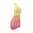 thumbnail image 4 of goowrom Robe d'Été pour Femme en Tricot, Couleur Unie, Col Noué, Dos Nu, 4 of 10