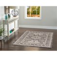 thumbnail image 2 of Linon Vintage Hamadan Power Loomed Microfiber Polyester 5'x7'6" Rug in Gray, 2 of 7
