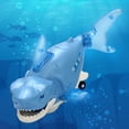 thumbnail image 1 of IBaodan Offre à Durée Limitée Jouets Musicaux Requins Haute Simulation Requins Jouets de Piscine Requins Électriques Jouet avec Musique Colorée et Lumière Excellent Cadeau Jouets pour Garçons et Filles de 6+ Ans Plastique Bleu, 1 of 6