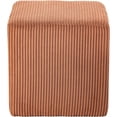thumbnail image 4 of Meridian Furniture Roy Cognac Ottoman/Stool, 4 of 8