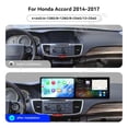 thumbnail image 4 of ZWNAV Dual 10.1 inch Screen Car Radio for Honda Accord 2014-2017 Android 15 Multimedia Player GPS Navigation Auto DSP Stereo Host, 4 of 13