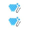 thumbnail image 3 of Maytalsory 20 Pieces Car Wheel Nut Caps Auto Hub Screw Cover Replacement Dust-proof Blue 21mm 2Set, 3 of 6