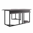 thumbnail image 2 of NTense Quest Gaming L Bureau avec support pour processeur, gris, 2 of 9