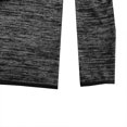 thumbnail image 4 of KIHOUT Chandails Molletonnés de Printemps et d'Hiver pour Hommes, Chandails Molletonnés Unis à Col Roulé à Fermeture Éclair à Manches Longues pour l'Extérieur, Hauts de Base T-, Taille P-2TG, 4 of 8