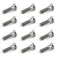 thumbnail image 1 of 12PCS Titanium / Ti M8 x 33mm For Suzuki GSXR Disc Brake Rotor Bolt 1 Piece, 1 of 1
