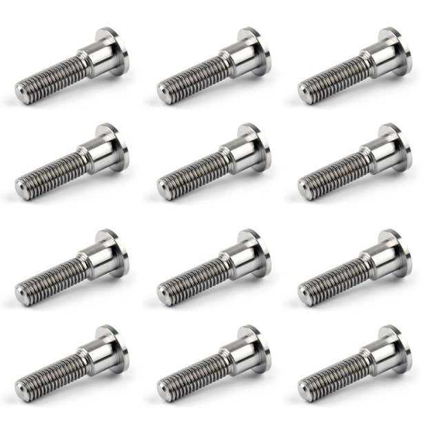 12PCS Titanium / Ti M8 x 33mm For Suzuki GSXR Disc Brake Rotor Bolt 1 Piece