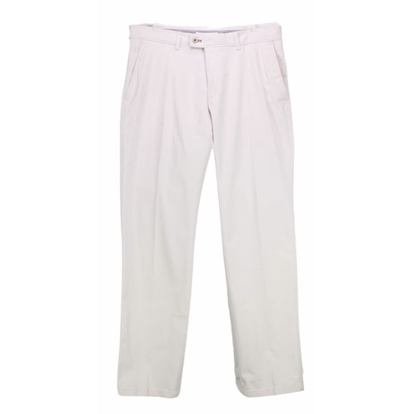 BRAX Men's Cream Evans Stretch Luxury Chino Pants Casual - 50