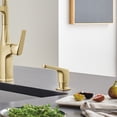 thumbnail image 3 of Rivana Soap Dispenser - Satin Gold, 3 of 3