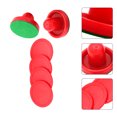 thumbnail image 2 of MasteelfCA 1 Set Table Pushers Pucks Air Hockey Pucks Replacement Round Pucks for Game, 2 of 9