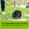 thumbnail image 4 of Greenworks 48V (2 x 24V) 8-Inch Brushless Edger (Tool Only), 4 of 9