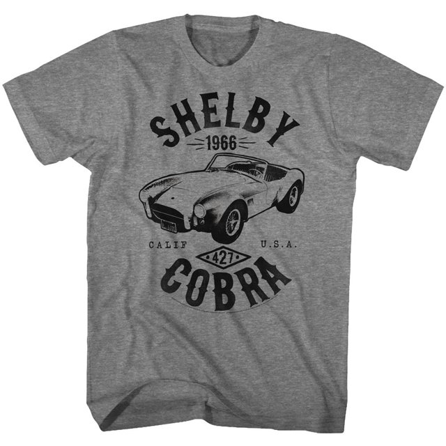 T-Shirt pour Adulte Carroll Shelby Motors Shelby Helby Cobra Graphite Heather