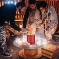thumbnail image 4 of Wood-Burning Outdoor Stove | Portable Patio Heater for Courtyard Bonfires | Steel Construction, Compact Design, 4 of 7