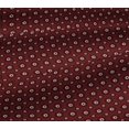 thumbnail image 5 of oneOone Georgette Viscose Fabric Leaves & Floral Block Fabric Prints By Yard 42 Inch Wide, 5 of 5