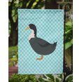 thumbnail image 3 of Bleu Canard Suédois Bleu Check Drapeau Jardin Taille BB8036GF, 3 of 3