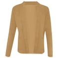 thumbnail image 4 of IMENGL Solid color casual small suit jacket, Yellow M, Size M-5XL, 4 of 5