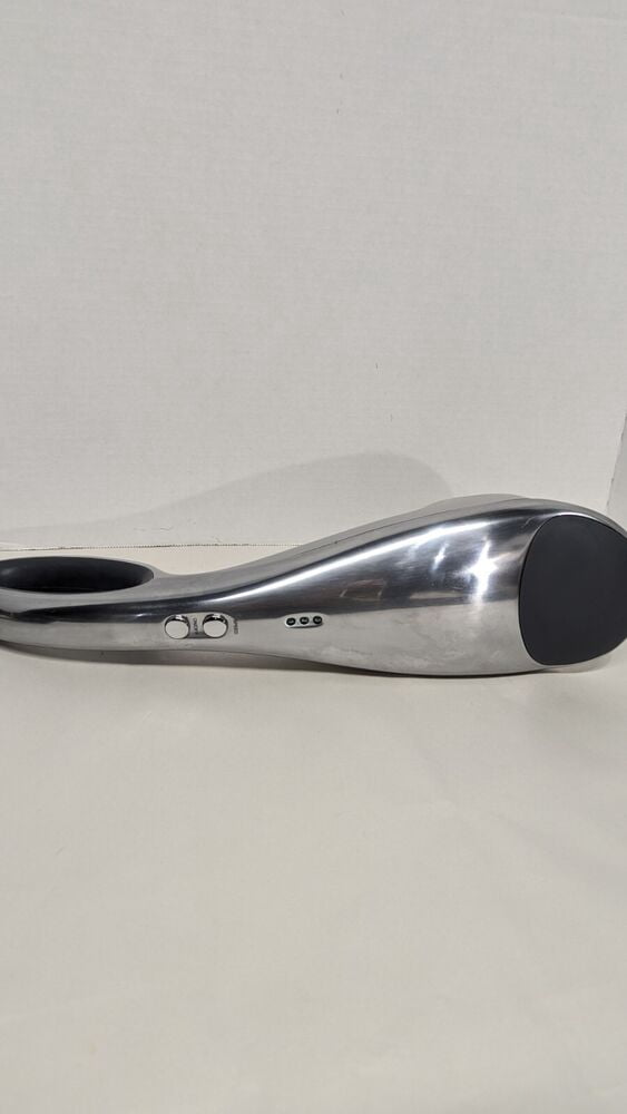 Brookstone Max F-209 Body Percussion Stainless Steel Massager 3 Speed
