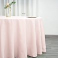 thumbnail image 3 of LNGOOR 108” Wholesale Round Tablecloth Polyester Round Table Linens For Wedding Party Banquet Restaurant -  WHITE, 3 of 11