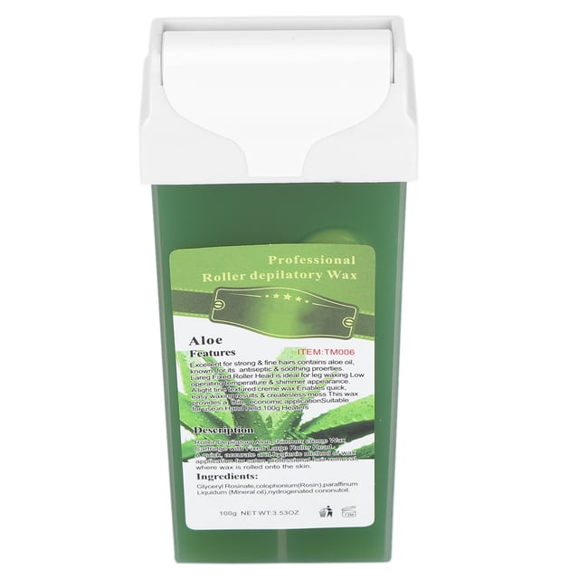 Hair Removal Roll On Wax 100g, Long Lasting Smoothness, Remove Hair From Roots, Material, Safe and Mild Ingredients, 3 Types Available
