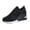 Black, variant on LOVZFMLL Wedges Sneakers for Women Trendy Fashion Non-Slip Lace-Up Comfort Walking Shoes for Casual Work Running Gym Tennis Athletic Shoes Black 6