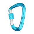 thumbnail image 2 of Étui Mousqueton avec Verrou à Vis et Porte, Mousqueton Robuste 12 Kn pour Hamac, Camping, Randonnée, Backpacking, 2 of 8