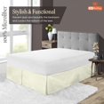 thumbnail image 3 of SGI Bedding 11 Inch Pleated Bed Skirt | Microfiber Bed Skirt | Fade Resistant, Wrinkle Free, Anti-static, Decorative, Extra Storage Space, Clutter-Free | King, Rust, 3 of 5