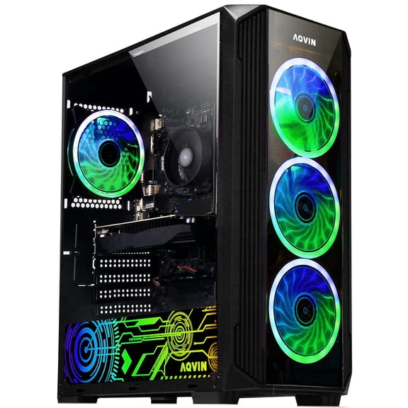 Gaming Desktop PC ~ RTX 3050 6GB ~ AMD Ryzen 7 Processor ~ 32GB RAM ~ 512GB SSD ~ WIFI ~ Windows 11 Pro