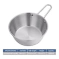 thumbnail image 4 of Birdeem Cooking Snack Seasoning Bowl with Handle, Golden Rice Bowl, Hot and Cold Wine Bowl, Stainless Steel Rice Wine Bowl, 4 of 10