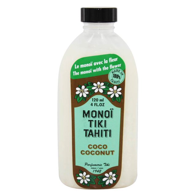 Monoi Tiare Tahiti - Huile de Noix de Coco Naturelle - 4 fl oz