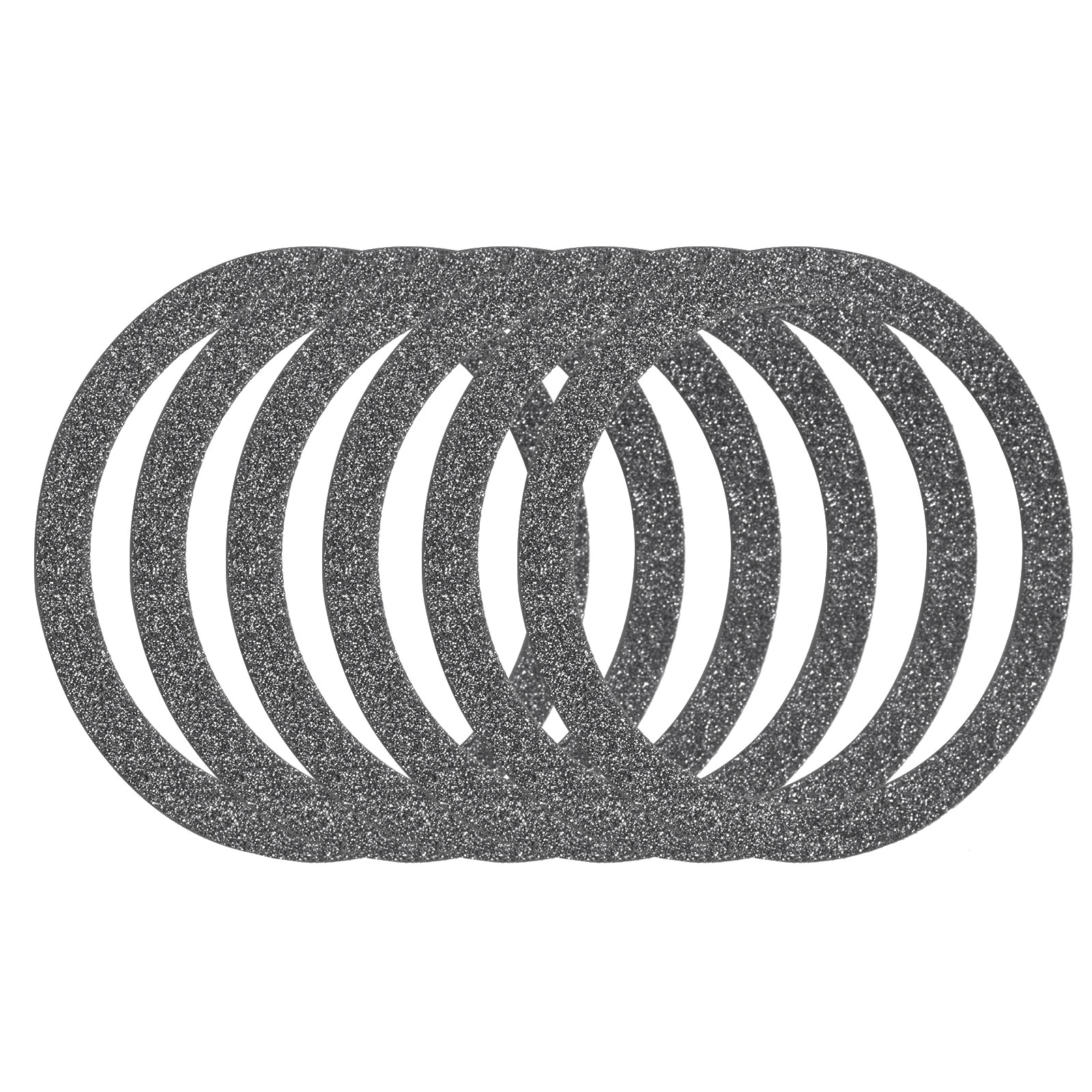 Uxcell Magnetic Adapter Ring, Magnetic Wireless Charger Conversion Kit Black
