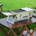 thumbnail image 4 of Smokeless Portable Stainless Steel Folding Grill: Perfect for Outdoor Cooking!, 4 of 7