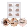 thumbnail image 2 of Silicone Training Mannequin Head for Training Profession Face Painting Use Face Head Black Eyelid Box, 2 of 9