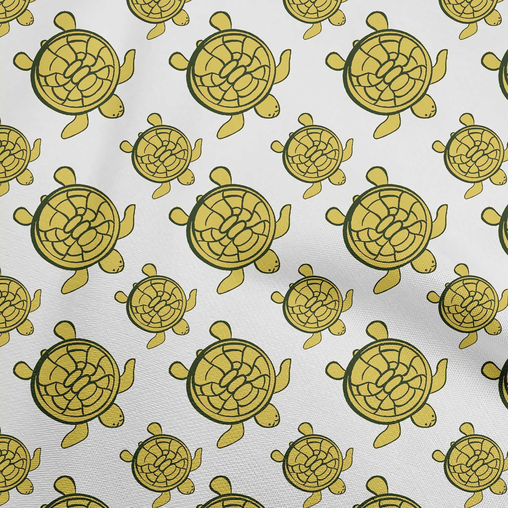 oneOone Rayon Olive Green Fabric Nautical Sewing Craft Projects Fabric Prints By Yard 56 Inch Wide