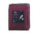 thumbnail image 3 of Serta Polyester Fabric Fleece to Sherpa Heated Electric Throw in Red, 3 of 5